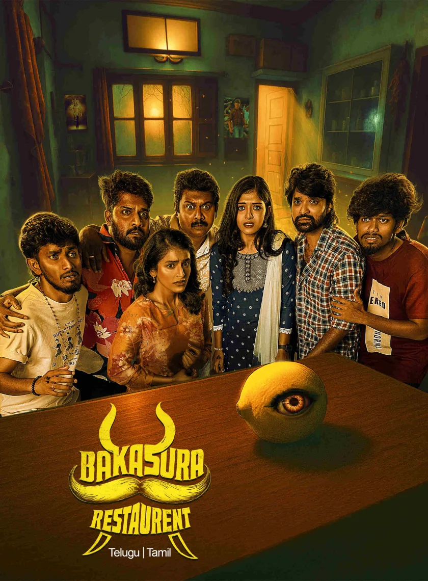 Bakasura Restaurant (2025) (Hindi + Telugu) Dual Audio UnCut South Movie HD ESub